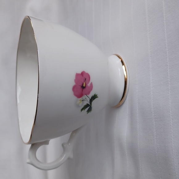 Vintage Royal Stuart Spencer Stevenson England Bone China Cup & Saucer - Picture 6 of 12